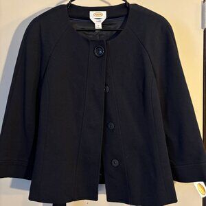 black jacket and panys combo